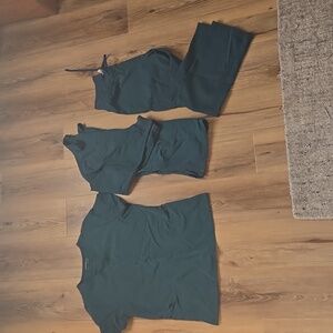 Mandala Scrub Set - Teal